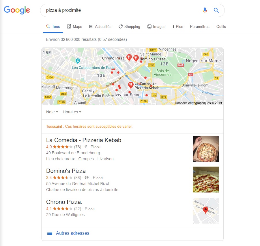 communication immobilière locale