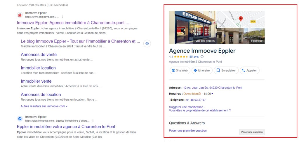 site web immobilier